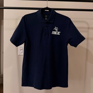Rice University Navy Blue Polo Shirt